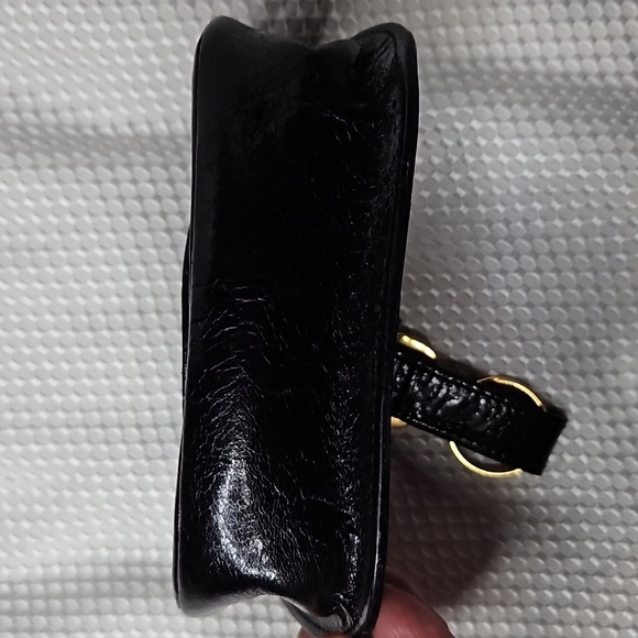 PELLATERI BLACK LEATHER POUCH - Picture 7 of 7